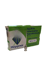 Agulha Vet. Hipodermica 40X15 Hoppner