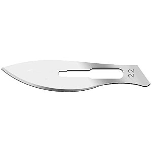 Lamina para Bisturi esteril N 22