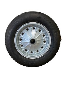 Roda completa para carrinho de mão 3,25 x 8 Metalosa