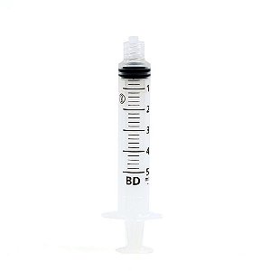 Seringa Descartável 05 ML sem agulha - BD