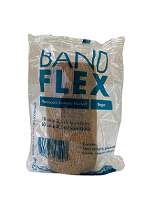 Bandagem Autoadesiva Flexivel Bege 4,5 M x 10 CM
