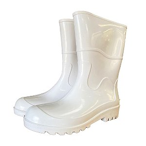 BOTA BASPAN PVC C.MEDIO BRANCA - N 39