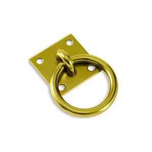ARGOLA PARA PARAFUSAR DOURADO - FORSUL