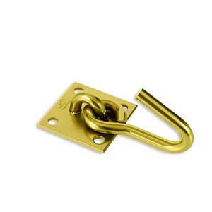 GANCHO DE REDE PARAFUSAR DOURADO N.1