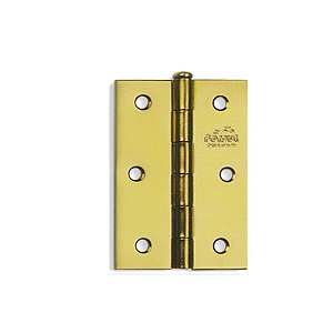 DOBRADIÇA DE PORTA 3 1/2" DOURADO - FORSUL