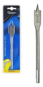 Broca Chata Para Madeira 12mm - Western