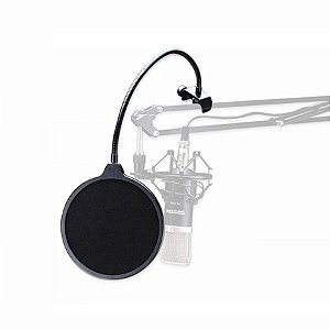 POP FILTER COM HASTE FLEXÍVEL