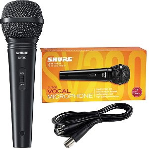 MICROFONE COM FIO SHURE SV200