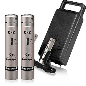 MICROFONE CONDENSADOR BEHRINGER C2 PAR