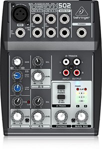 MESA DE SOM PROFISSIONAL BEHRINGER XENYX 502