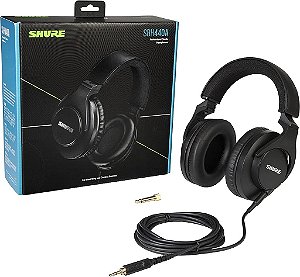 FONE DE OUVIDO PROFISSIONAL PARA ESTÚDIO SHURE SRH440
