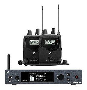 Sistema De Monitoramento Sennheiser EW IEM G4-TWIN-G Sem Fio