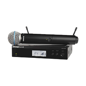 Sistema sem fio de mão Shure BLX24R / Beta58