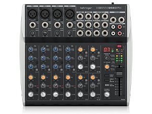 Mesa de Som 12 Canais Behringer Streaming USB XENYX 1202SFX