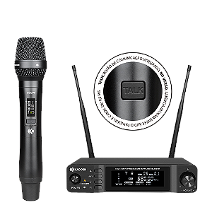 Microfone Sem Fio com transmissão digital Kadosh K621m Kcom