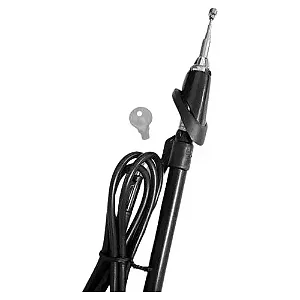 Antena P/ Fusca 4 Estágios C/ Base Preta