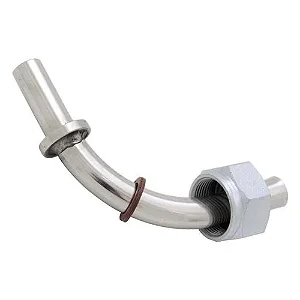 Saída Tanque Combustível 3/8 Maior Vazão Inox Fusca