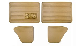 Revestimento/Forro Porta VW Diant/Tras VW Até >77  Bege C/Bk