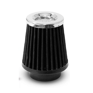 Filtro Cônico Esportivo Motor Ar Fusca Kombi Carburador Azul