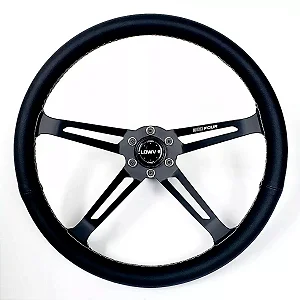 Volante Esportivo Lowv Revestido De Couro