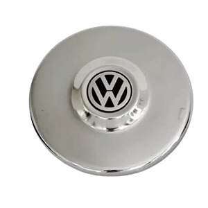 Calota 4 Furos Logo VW Fusca Kombi