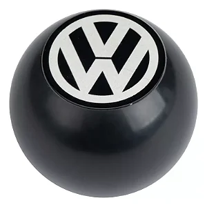 Manopla Logo VW Preta