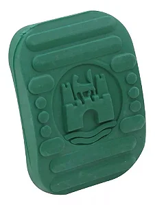 Capas Pedal Premium Logo Wolfsburg Verde Fusca >78