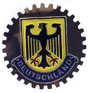 Emblema Escudo Brasão Águia Deutschland Porsche Fusca Kombi Brasilia