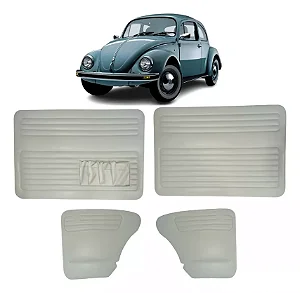 Revestimento/Forro Porta VW Diant/Tras VW Até >77  Cinza C/B