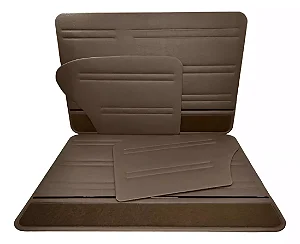 Revestimento/Forro Porta Diant/Tras VW até 78> Luxo Marrom