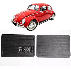 Revestimento/Forro Porta VW Diant/Tras VW Até >77  Preto C/B