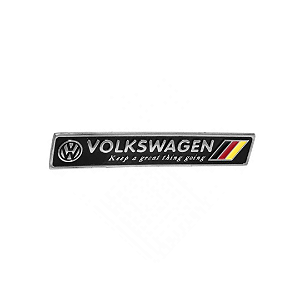 Emblema Plaqueta Volkswagen Alemanha