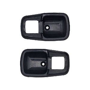 Moldura Maçaneta Interna Porta VW Metal Preto