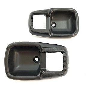 Moldura Maçaneta Interna Porta VW Metal Cinza