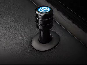 Pino Trava Porta Fusca, Brasilia, Tl, Kombi Preto Logo Vw