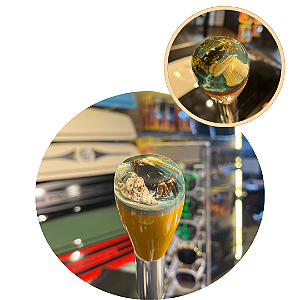 Manopla Câmbio Siri Caranguejo Fusca Variant Tl