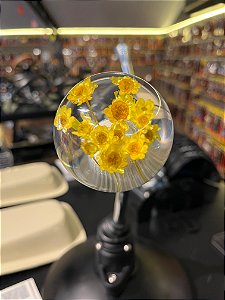 Manopla Floral Amarelo
