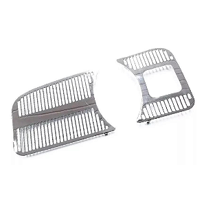 Grade Painel S/Furo Friso Cromada