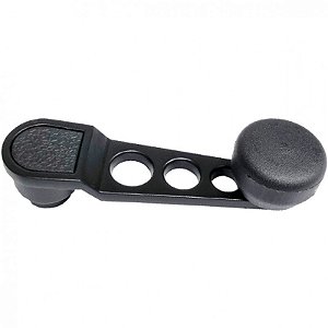 Manivela Reguladora Vidro Esportiva All Black Fusca