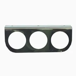 suporte 3 relogio fusca metal cromado