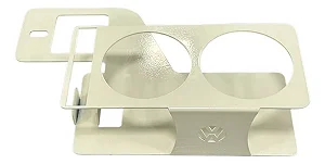 Suporte Porta Copo E Celular Vw Fusca Alavanca Bege