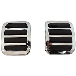 Capas Pedais Cromada Fusca / Kombi / Brasília / TL (Embreagem / Freio)