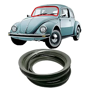 Borracha Parabrisa Luxo VW Fusca Todos TCHOCAR