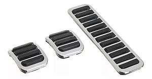 Capa Pedal Pedaleira Acelerador Cromada Fusca Kombi Tp Empi