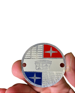 Emblema calota Lambreta Vespa Castelinho