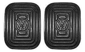 Par Capa Pedal Fusca Até 75 Freio Embreagem