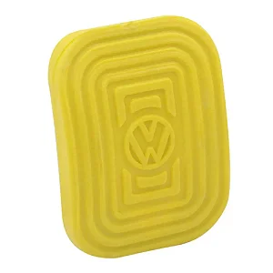 Capas Premium Logo VW Pedal Freio Amarela Fusca Brasilia