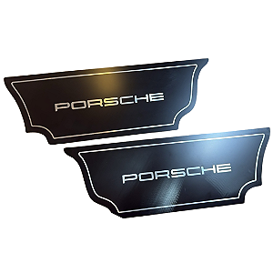 Rodapé Manuscrito Porsche Fusca Customizado ACM