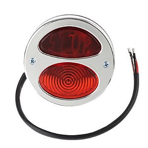 Lanterna Auxiliar Luz Freio Fusca ESCRITA STOP