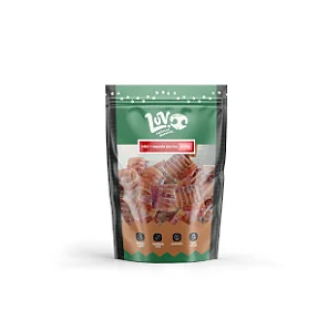 Mini Traqueia Bovino 200g – Petisco Crocante Natural Luv Petiscos